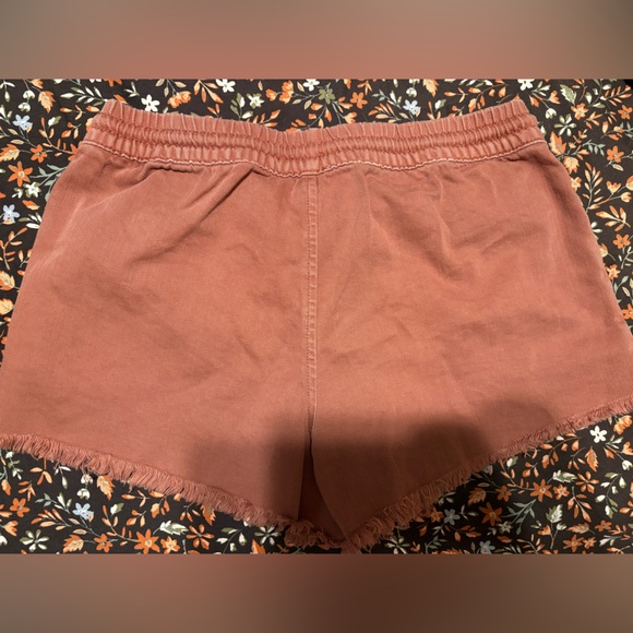 Aerie Women's Size Small Dusty Pink Drawstring Shorts - Picture 3 of 8